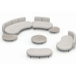 Elegant Organix Curved Outdoor Lounge Set by Royal Botania Casa Design Group