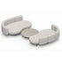 Elegant Organix Curved Outdoor Lounge Set by Royal Botania Casa Design Group