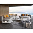 Elegant Organix Curved Outdoor Lounge Set by Royal Botania Casa Design Group