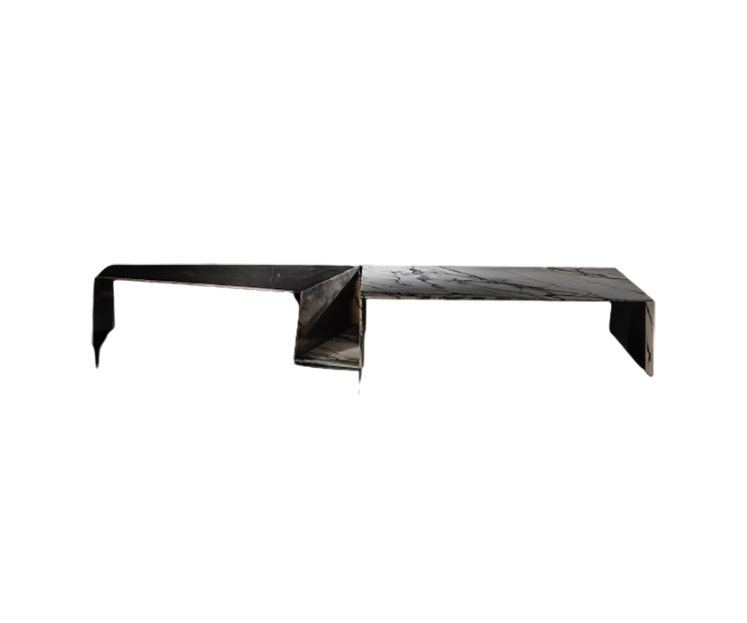 High End Origami Coffee Table by Henge Casa Design Group