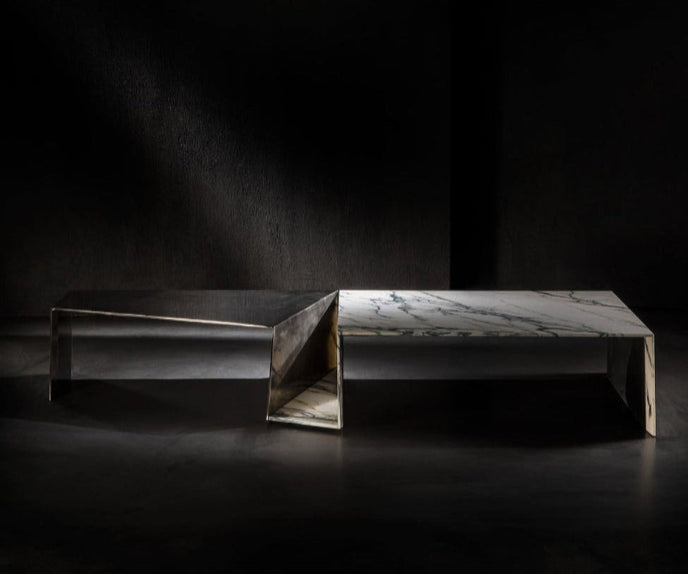 High End Origami Coffee Table by Henge Casa Design Group