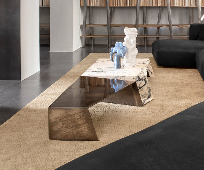 High End Origami Coffee Table by Henge Casa Design Group