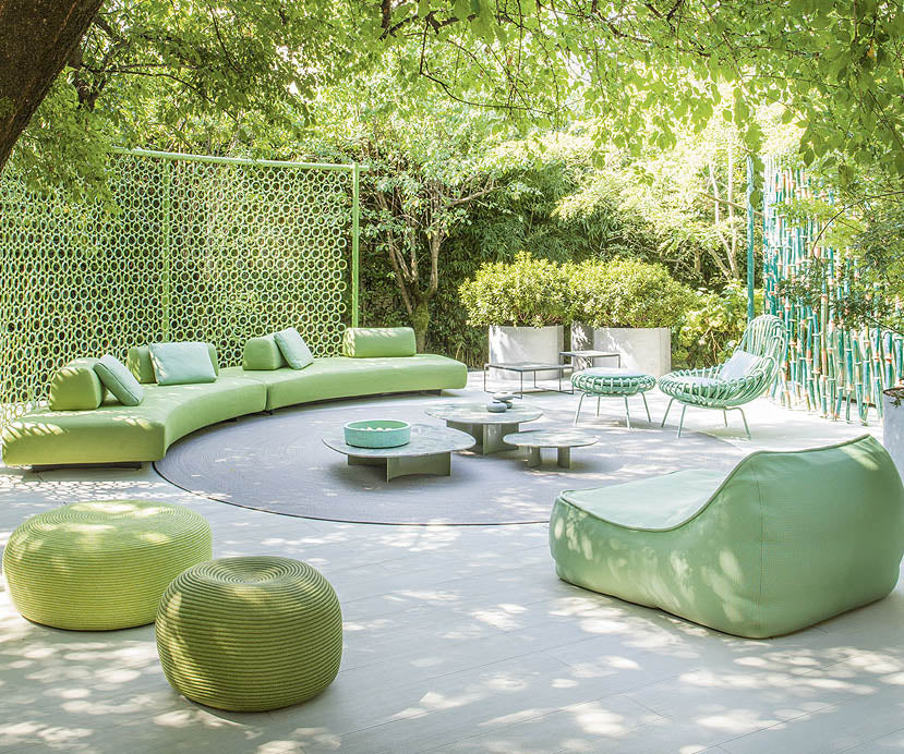 High End Orlando Outdoor Sofa by Paola Lenti Casa Design Group