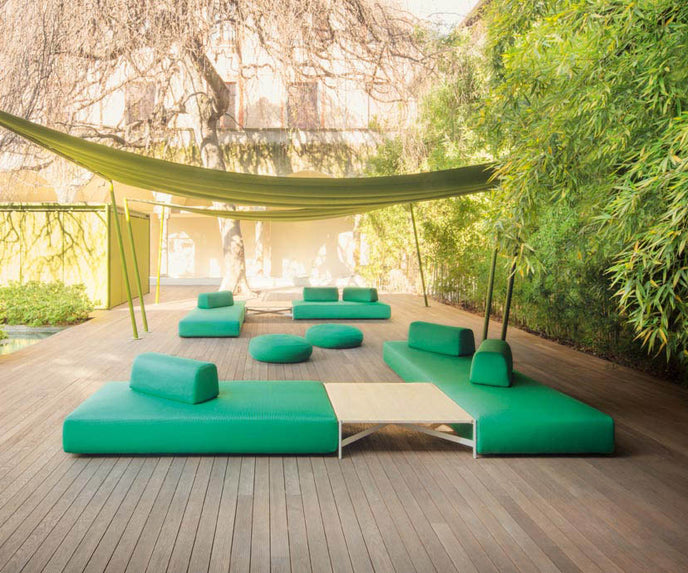 High End Orlando Outdoor Sofa by Paola Lenti Casa Design Group