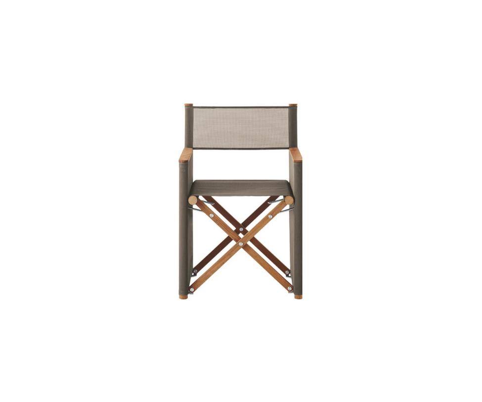 High End Orson 001 Folding Director Chair by Roda Casa Design Group