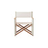 High End Orson 002 Folding Director Lounge Chair by Roda Casa Design Group