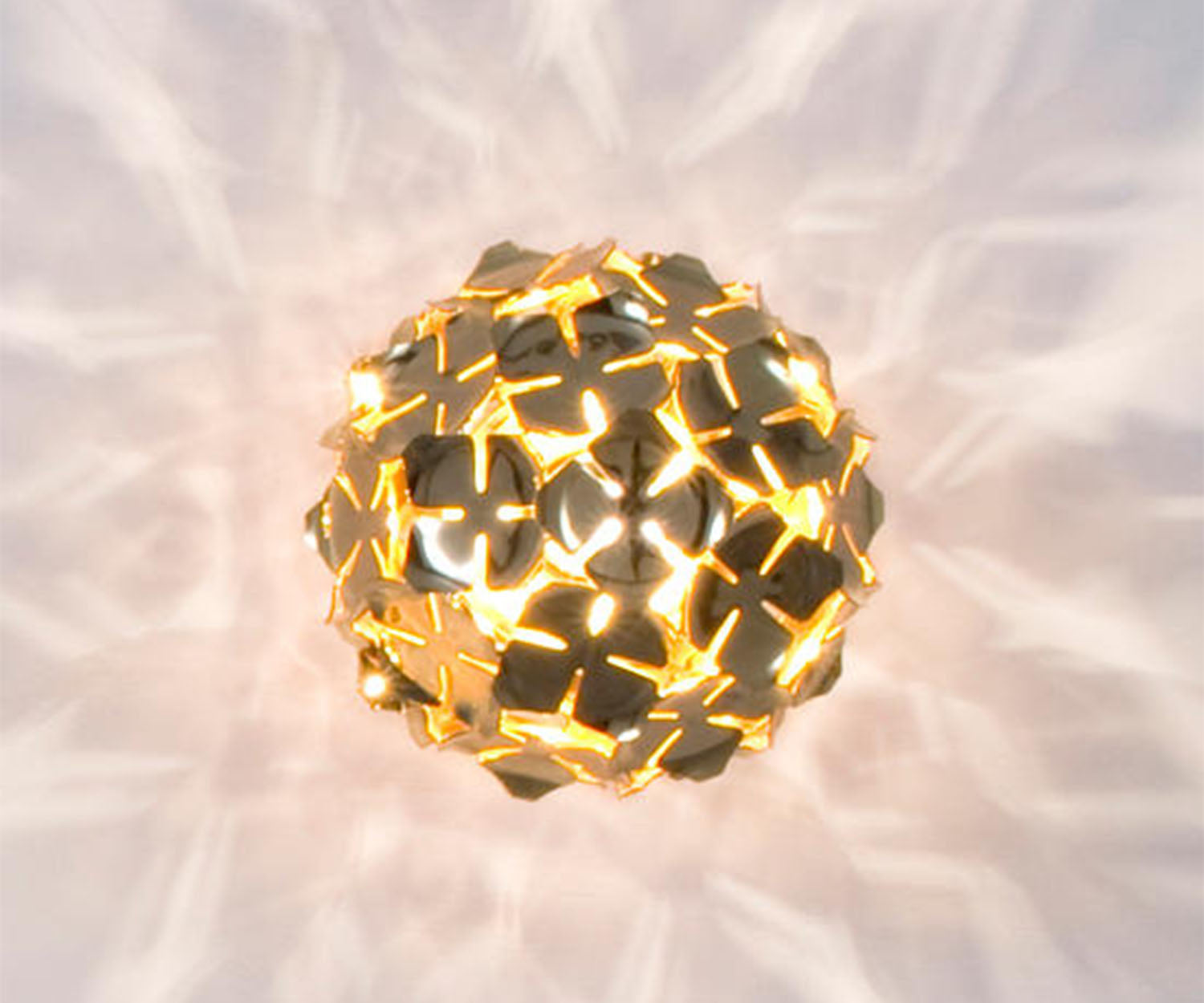 High end Orten’zia, Petals of Light Wall Sconce/ Ceiling by Terzani Casa Design