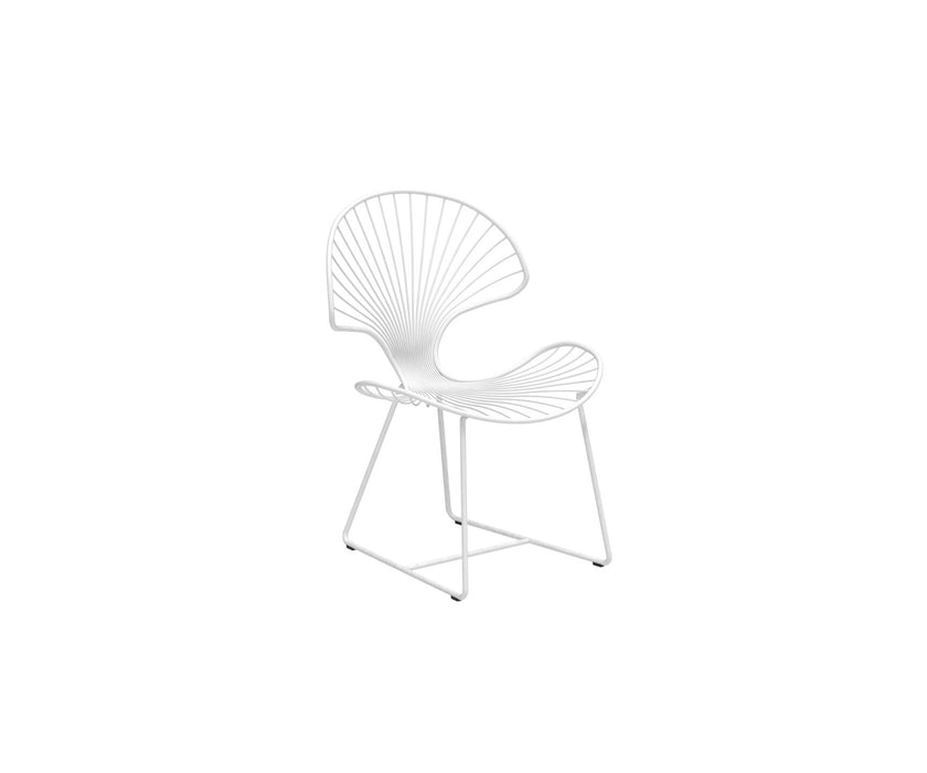 Nature-Inspired Design Elegant Ostrea Outdoor Dining Chair by Royal Botania Casa Design Group