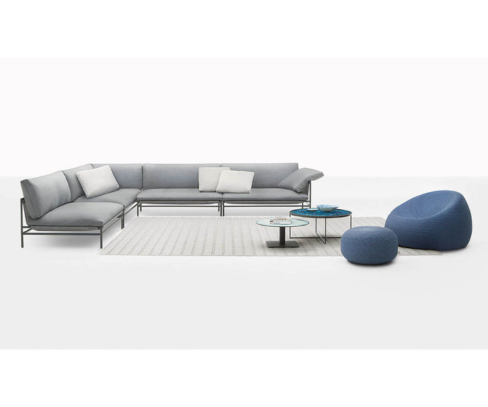 Luxury Otto Outdoor Lounge Chair by Paola Lenti with Premium Rope Cord Upholstery Casa Design Group