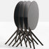 Versatile OTX Round Bar Table with HPL Top by Potocco | Casa Design Group