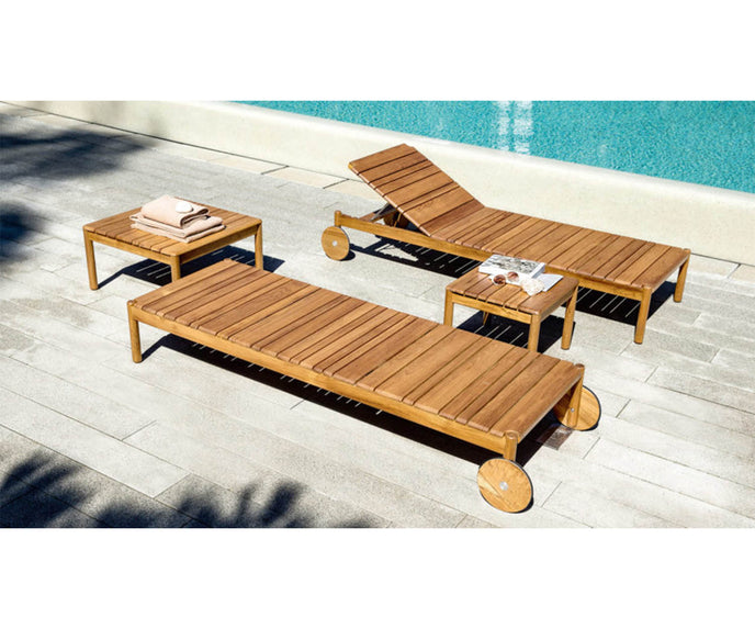 High end Barcode Side Table by Varaschin Casa Design