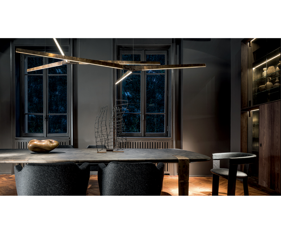 High End Oxymoron Dining Table by Henge Casa Design Group