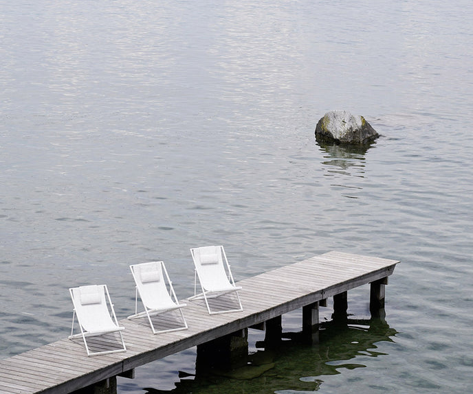 Clever Foldable Deckchair Varaschin