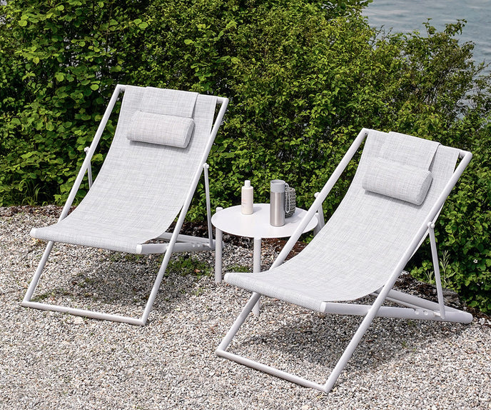 Clever Foldable Deckchair Varaschin