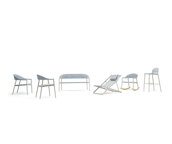 Clever Foldable Deckchair Varaschin