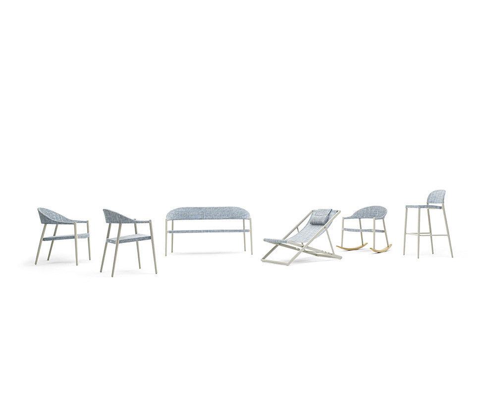 Clever Foldable Deckchair Varaschin
