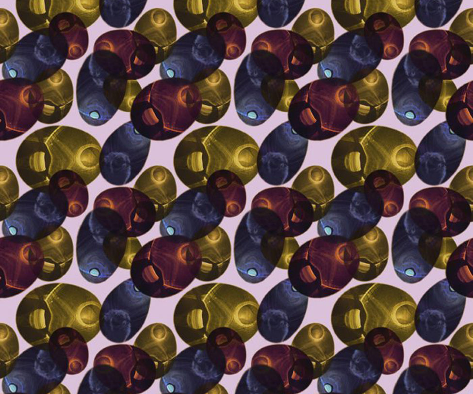 Reflection Autumn Square Rug Moooi