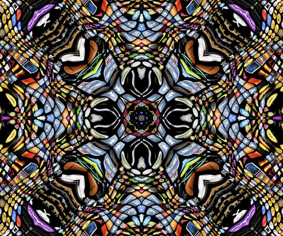 Dazzling Dialogues Rug 3 Moooi