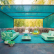 Calatini Side TaModern Hand-decorated Ceramic Calatini Outdoor Side Table by Paola Lenti Casa Design Groupble | Paola Lenti