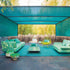 Calatini Side TaModern Hand-decorated Ceramic Calatini Outdoor Side Table by Paola Lenti Casa Design Groupble | Paola Lenti