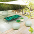 Modern Hand-decorated Ceramic Calatini Outdoor Side Table by Paola Lenti Casa Design Group