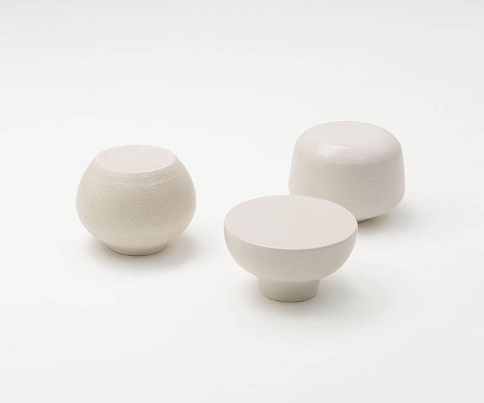 Modern Hand-decorated Ceramic Calatini Outdoor Side Table by Paola Lenti Casa Design Group