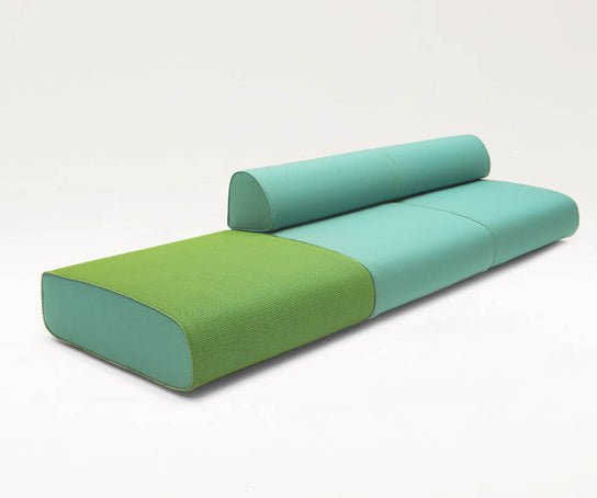 Modern Paola Lenti Ola Outdoor Pouf with Removable Upholstery Casa Design Group