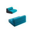Versatile Ola Outdoor Sofa by Paola Lenti with Removable Cushions Casa Design Group