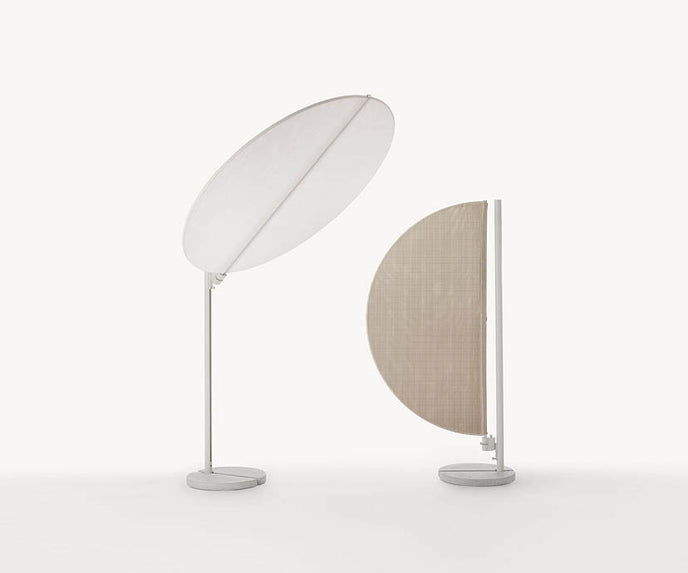Modern Ombra Outdoor Sunshade by Paola Lenti with Adjustable Height and Shading Panels Casa Design Group