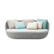 Luxury Orbitry Outdoor Sofa by Paola Lenti with Stainless Steel Frame Casa Design Group