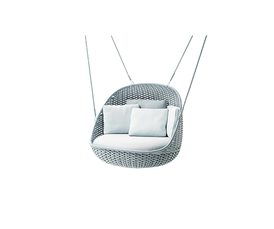 Luxury Orbitry Suspended Seat by Paola Lenti with Removable Cushions Casa Design Group