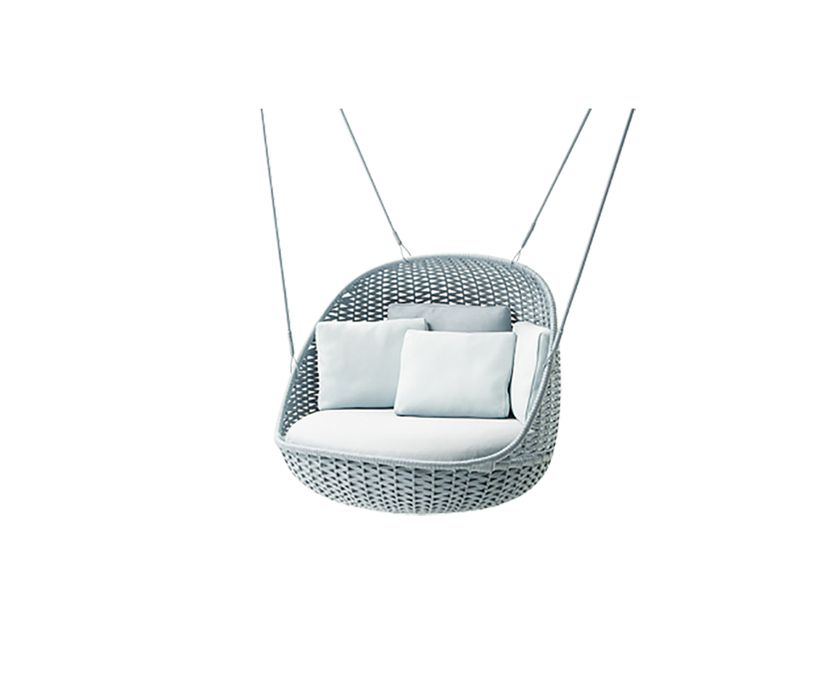 Luxury Orbitry Suspended Seat by Paola Lenti with Removable Cushions Casa Design Group