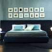 Luxury Silent Bed by Paola Lenti Featuring an Optional Headboard Casa Design Group