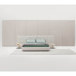 Luxury Silent Bed by Paola Lenti Featuring an Optional Headboard Casa Design Group