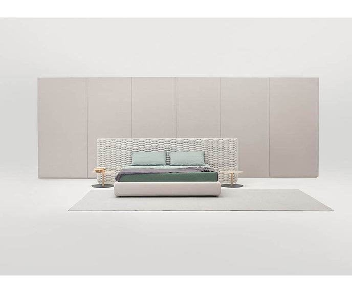 Luxury Silent Bed by Paola Lenti Featuring an Optional Headboard Casa Design Group