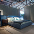 Luxury Silent Bed by Paola Lenti Featuring an Optional Headboard Casa Design Group
