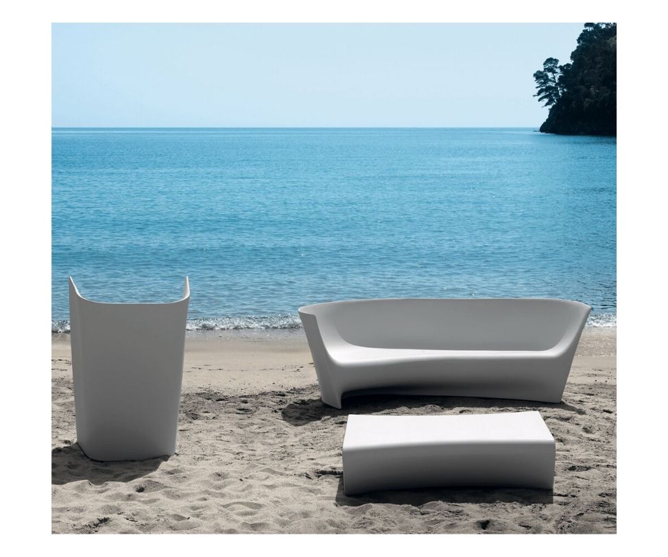 High end Piaffé Outdoor Coffee Table by Driade Casa Design