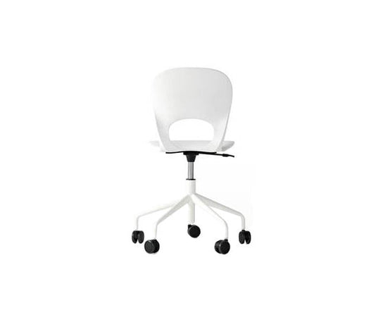 Pikaia with Castors Chair Kristalia