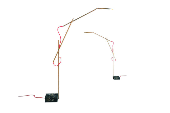 High End Pipe Light-L Floor Lamp by Henge Casa Design Group