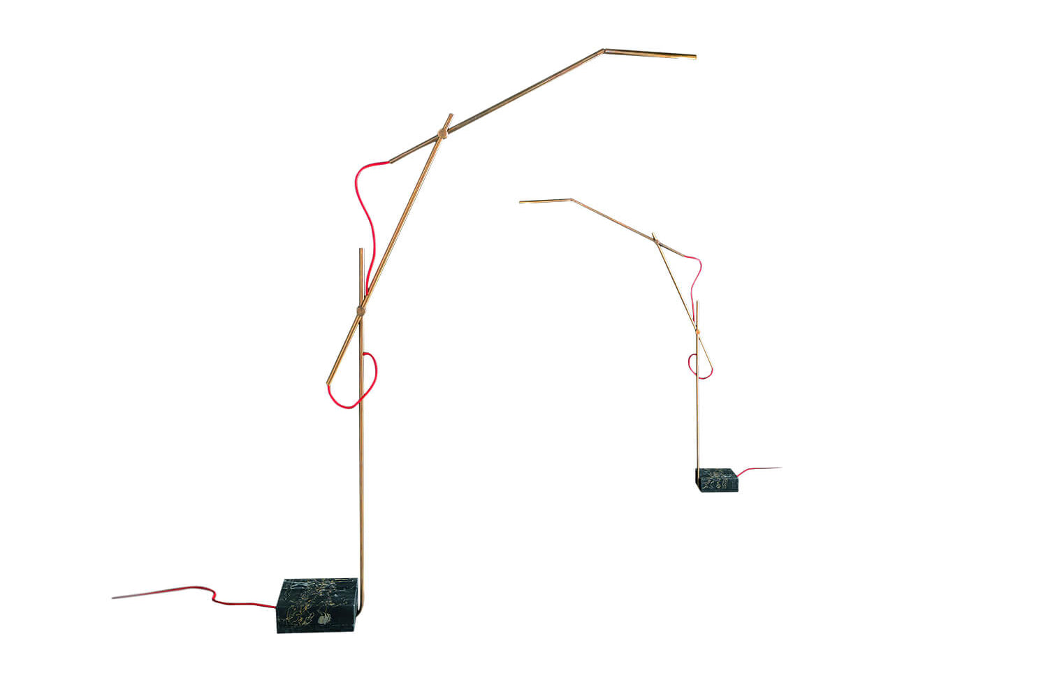 High End Pipe Light-L Floor Lamp by Henge Casa Design Group
