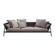 Modern and Durable Piper 003 Outdoor Sofa by Roda with Aluminum Frame and Batyline Fabric | Casa Design Group