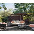 Modern and Durable Piper 003 Outdoor Sofa by Roda with Aluminum Frame and Batyline Fabric | Casa Design Group