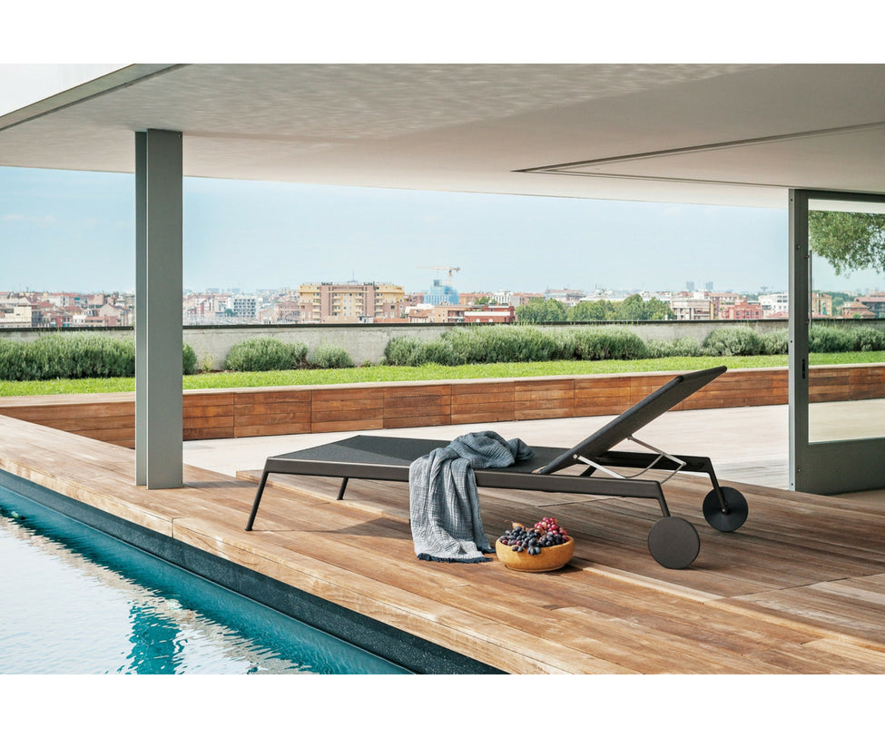 Luxury Piper 007 Sunlounger by Roda for Modern Outdoor Living | Casa Design Group