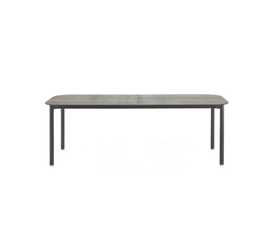 Elegant Piper 030 Extendable Outdoor Dining Table by Roda with Stainless Steel Frame |  Casa Design Group
