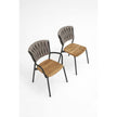 Luxury Piper 221 Italian Outdoor Dining Armchair by Roda | Casa Design Group