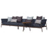 Contemporary Piper Low Back Outdoor Sectional Sofa by Roda | Casa Design Group