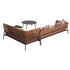 Contemporary Piper Low Back Outdoor Sectional Sofa by Roda | Casa Design Group