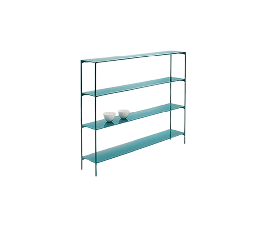 Handcrafted Plano Outdoor Bookshelves by Paola Lenti Casa Design Group