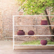 Handcrafted Plano Outdoor Bookshelves by Paola Lenti Casa Design Group