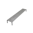 Plano Outdoor Coffee Table by Paola Lenti Crafted with Steel and Concrete for a Stylish Outdoor Aesthetic | Casa Design Group